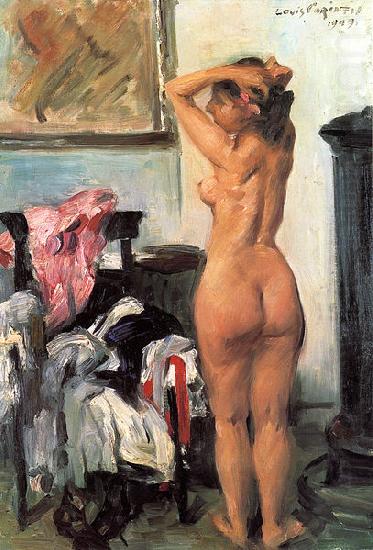 Modellpause, Lovis Corinth